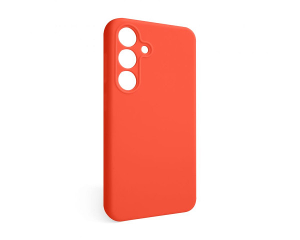 Чохол Full Silicone Case для Samsung Galaxy S24/S921 (2024), S25/S931 (2025) orange (13) (без логотипу)