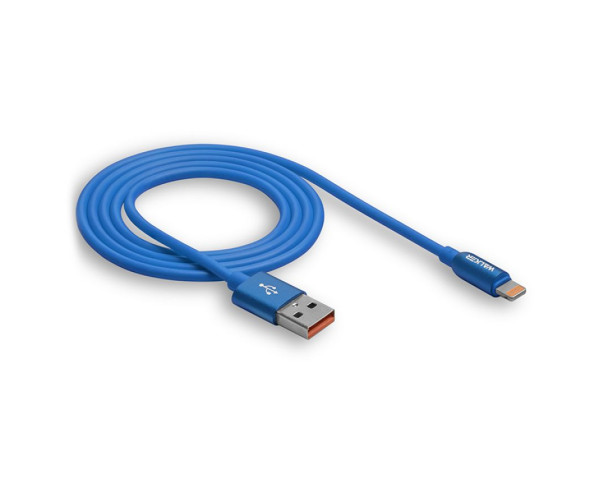Кабель USB WALKER C725 Lightning dark blue