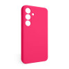 Чехол Full Silicone Case для Samsung Galaxy S24/S921 (2024), S25/S931 (2025) fluorescent rose (37) (без логотипа)