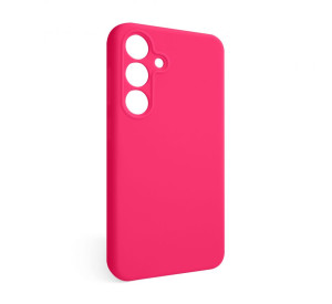 Чохол Full Silicone Case для Samsung Galaxy S24/S921 (2024), S25/S931 (2025) fluorescent rose (37) (без логотипу)