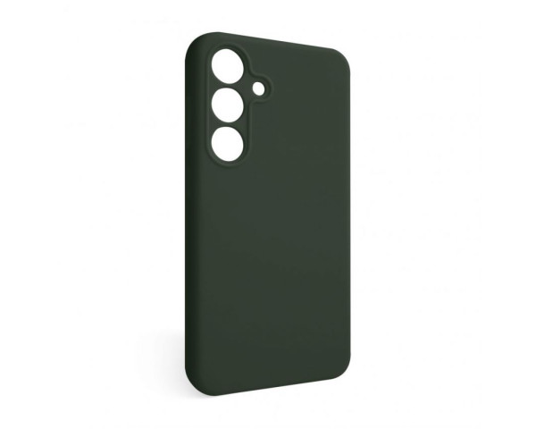 Чохол Full Silicone Case для Samsung Galaxy S25 FE/S731 (2025) dark olive (41) (без логотипу)