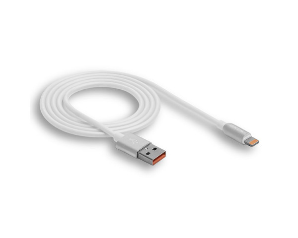 Кабель USB WALKER C725 Lightning white