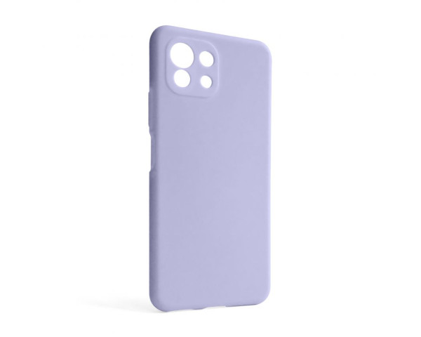 Чехол Full Silicone Case для Xiaomi Mi 11 Lite 4G elegant purple (26) (без логотипа)