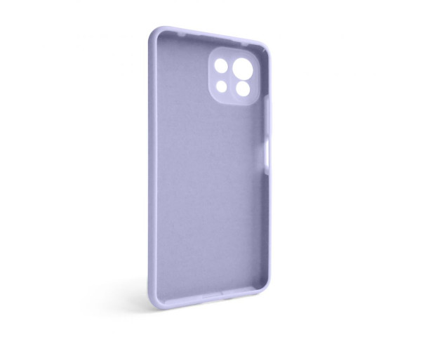 Чехол Full Silicone Case для Xiaomi Mi 11 Lite 4G elegant purple (26) (без логотипа)