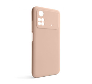 Чехол Full Silicone Case для Xiaomi Poco M4 Pro 4G nude (19) (без логотипа)