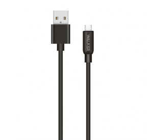 Кабель USB WALKER C725 Micro black