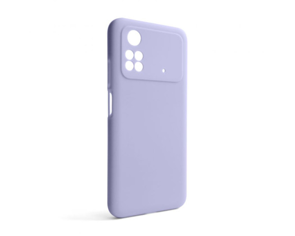 Чехол Full Silicone Case для Xiaomi Poco M4 Pro 4G elegant purple (26) (без логотипа)