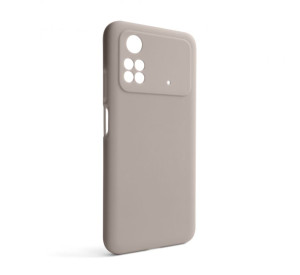 Чехол Full Silicone Case для Xiaomi Poco M4 Pro 5G mocco (07) (без логотипа)