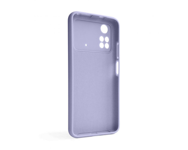 Чохол Full Silicone Case для Xiaomi Poco M4 Pro 5G elegant purple (26) (без логотипу)