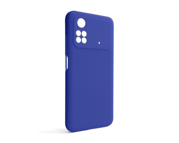 Чохол Full Silicone Case для Xiaomi Poco M4 Pro 5G violet (36) (без логотипу)
