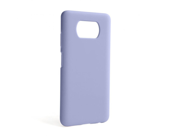 Чехол Full Silicone Case для Xiaomi Poco X3 Pro elegant purple (26) (без логотипа)