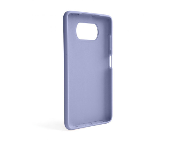 Чехол Full Silicone Case для Xiaomi Poco X3 Pro elegant purple (26) (без логотипа)
