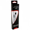 Кабель USB WALKER C725 Micro red