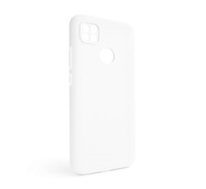 Чехол Full Silicone Case для Xiaomi Redmi 10A, Redmi 9C white (09) (без логотипа)