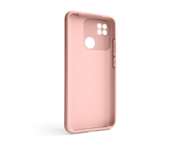 Чехол Full Silicone Case для Xiaomi Redmi 10A, Redmi 9C light pink (12) (без логотипа)