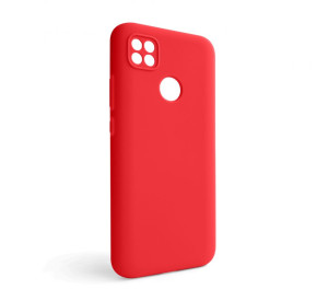 Чехол Full Silicone Case для Xiaomi Redmi 10A, Redmi 9C red (14) (без логотипа)
