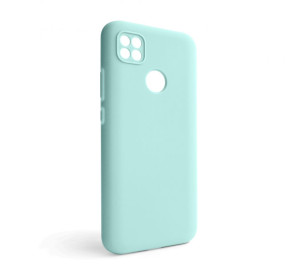 Чехол Full Silicone Case для Xiaomi Redmi 10A, Redmi 9C turquoise (17) (без логотипа)
