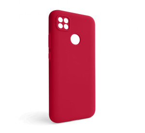 Чехол Full Silicone Case для Xiaomi Redmi 10A, Redmi 9C rose red (42) (без логотипа)