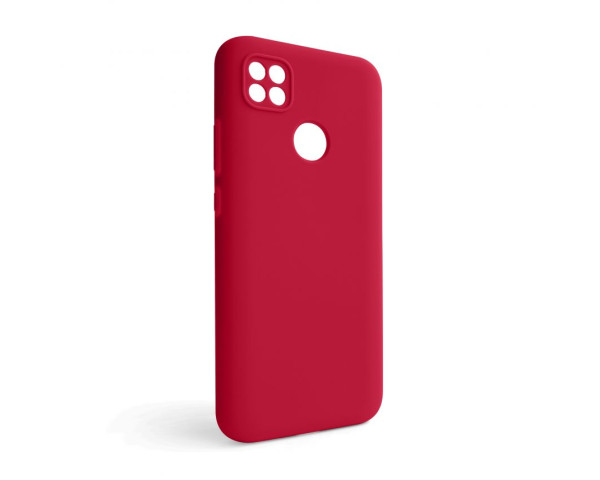 Чехол Full Silicone Case для Xiaomi Redmi 10A, Redmi 9C rose red (42) (без логотипа)