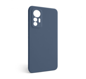 Чехол Full Silicone Case для Xiaomi Redmi 12 Lite dark blue (08) (без логотипа)