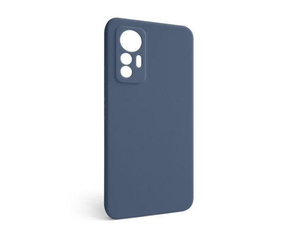 Чехол Full Silicone Case для Xiaomi Redmi 12 Lite dark blue (08) (без логотипа)