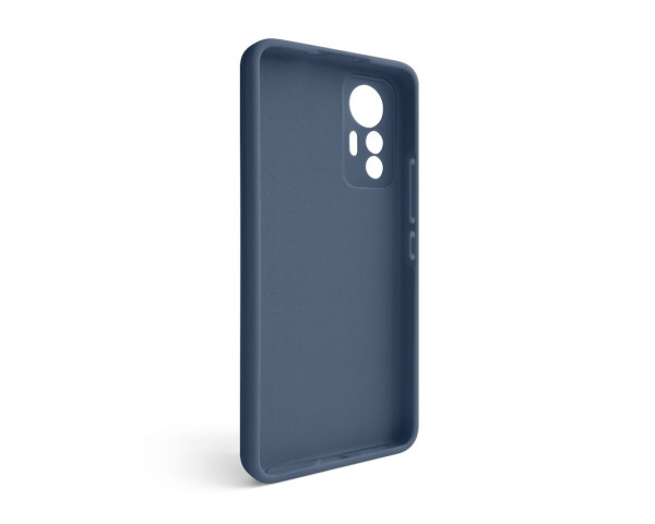 Чехол Full Silicone Case для Xiaomi Redmi 12 Lite dark blue (08) (без логотипа)