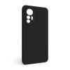 Чохол Full Silicone Case для Xiaomi Redmi 12 Lite black (18) (без логотипу)