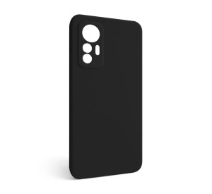 Чехол Full Silicone Case для Xiaomi Redmi 12 Lite black (18) (без логотипа)