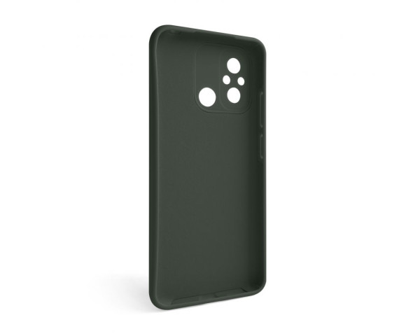 Чохол Full Silicone Case для Xiaomi Redmi 12C dark olive (41) (без логотипу)