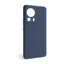 Чохол Full Silicone Case для Xiaomi Redmi 13 Lite dark blue (08) (без логотипу)