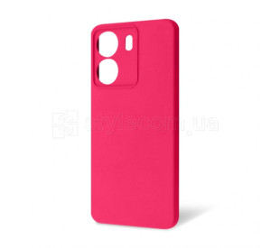 Чохол Full Silicone Case для Xiaomii Redmi 13C fluorescent rose (37) (без логотипу)