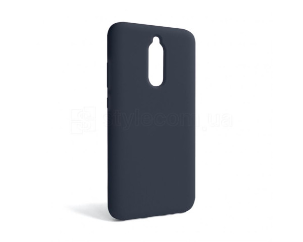 Чохол Full Silicone Case для Xiaomi Redmi 8 dark blue (08) (без логотипу)