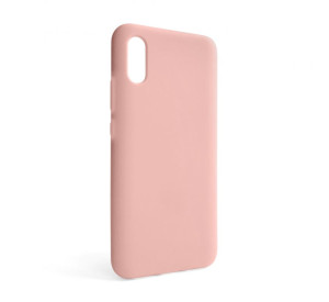 Чехол Full Silicone Case для Xiaomi Redmi 9A light pink (12) (без логотипа)