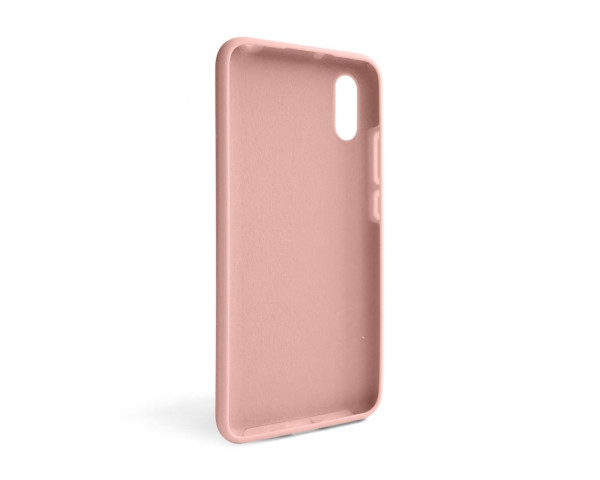 Чохол Full Silicone Case для Xiaomi Redmi 9A light pink (12) (без логотипу)
