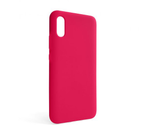 Чехол Full Silicone Case для Xiaomi Redmi 9A fluorescent rose (37) (без логотипа)