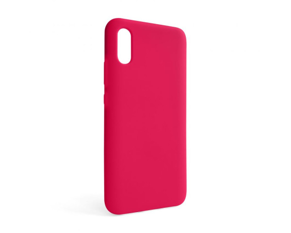 Чохол Full Silicone Case для Xiaomi Redmi 9A fluorescent rose (37) (без логотипу)