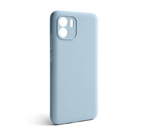 Чехол Full Silicone Case для Xiaomi Redmi A1 light blue (05) (без логотипа)