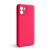 Чехол Full Silicone Case для Xiaomi Redmi A1 fluorescent rose (37) (без логотипа)
