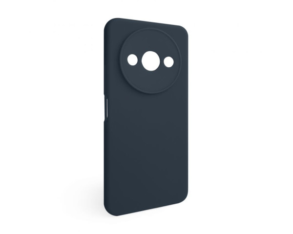 Чохол Full Silicone Case для Xiaomi Redmi A3 dark blue (08) (без логотипу)