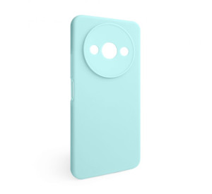 Чехол Full Silicone Case для Xiaomi Redmi A3 turquoise (17) (без логотипа)