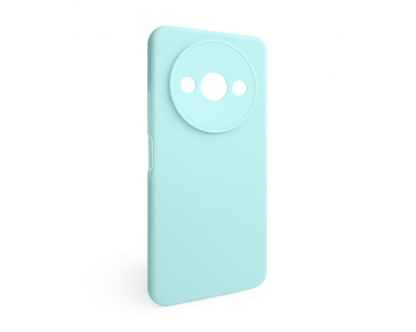 Чохол Full Silicone Case для Xiaomi Redmi A3 turquoise (17) (без логотипу)