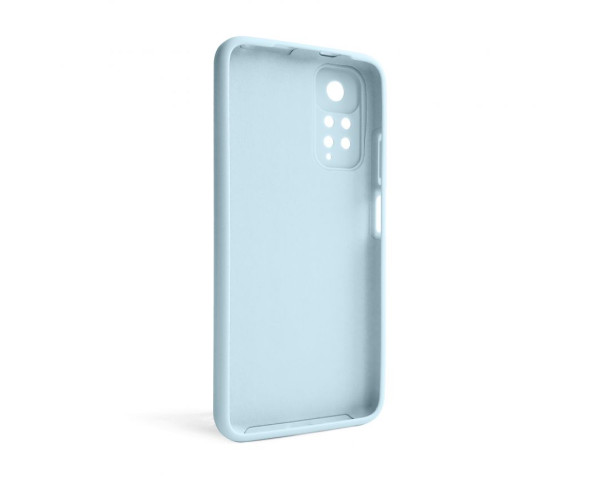 Чохол Full Silicone Case для Xiaomi Redmi Note 11 4G, Redmi Note 11S light blue (05) (без логотипу)