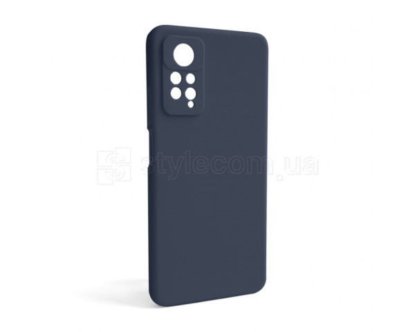 Чехол Full Silicone Case для Xiaomi Redmi Note 11 Pro dark blue (08) (без логотипа)