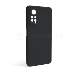 Чохол Full Silicone Case для Xiaomi Redmi Note 11 Pro black (18) (без логотипу)