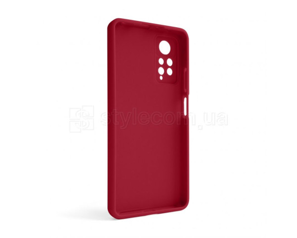 Чехол Full Silicone Case для Xiaomi Redmi Note 11 Pro floorescent rose (37) (без логотипа)