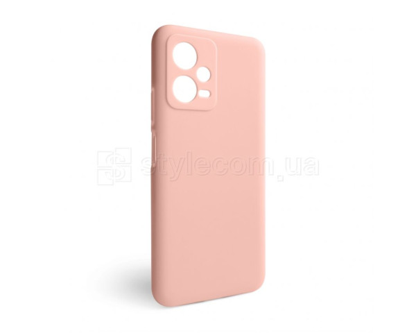 Чехол Full Silicone Case для Xiaomi Redmi Note 12 5G light pink (12) (без логотипа)
