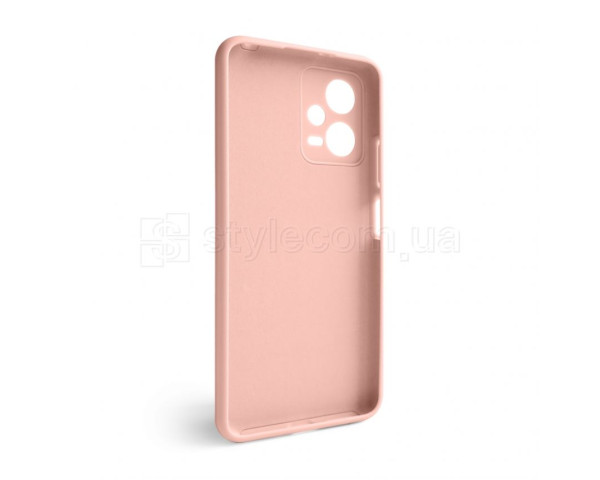 Чехол Full Silicone Case для Xiaomi Redmi Note 12 5G light pink (12) (без логотипа)