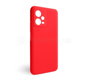 Чехол Full Silicone Case для Xiaomi Redmi Note 12 5G red (14) (без логотипа)