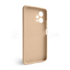Чехол Full Silicone Case для Xiaomi Redmi Note 12 5G nude (19) (без логотипа)