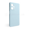 Чехол Full Silicone Case для Xiaomi Redmi Note 12 Pro 5G light blue (05) (без логотипа)